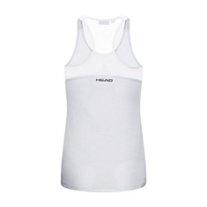 Head Spirit Women's Tank Top. Białe topy Head, s, bez wzorów, sportowe, bez kołnierzyka, bez ramiączek. Za 174,30 zł.