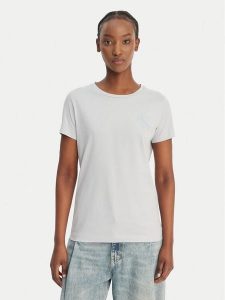 BOSS T-Shirt C_Elove_4 50559077 Niebieski Slim Fit. Niebieskie t-shirty Boss, xl, bez wzorów, z bawełny, bez kołnierzyka, bez ramiączek. Za 229,99 zł.