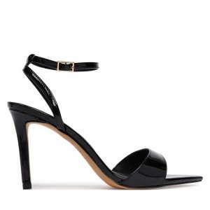 Sandały Aldo. Czarne sandały ALDO, bez wzorów, bez obcasa, na szpilce, bez zapięcia. Za 359,99 zł.