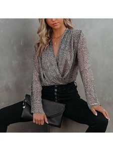 Milan Kiss Bluzka w kolorze szarym rozmiar: XL. Szare bluzki Milan Kiss, xl, bez wzorów, bez kołnierzyka, bez ramiączek. Za 126,99 zł.