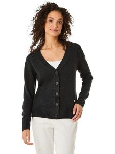 WITT WEIDEN Wełniany kardigan w kolorze czarnym rozmiar: 40. Czarne kardigany WITT WEIDEN, z kaszmiru. Za 104,99 zł.