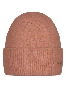 Barts Czapka "Beska" w kolorze pomarańczowym rozmiar: onesize. Pomarańczowe czapki Barts, z aplikacjami, z wełny. Za 95,92 zł.