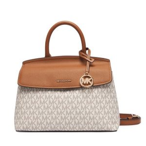 Torebka MICHAEL Michael Kors. Białe kuferki MICHAEL Michael Kors, bez wzorów, bez dodatków. Za 1 019,00 zł.