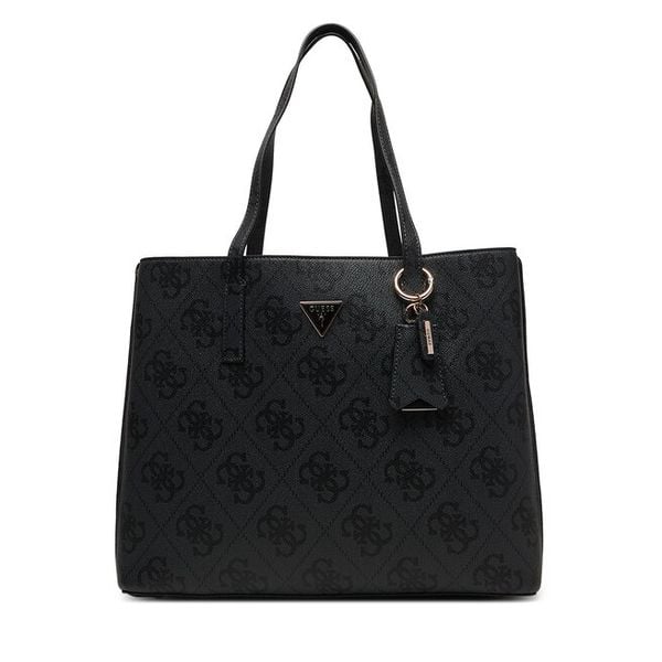 Torebka Guess. Szare shopper bag Guess, z aplikacjami, bez dodatków. Za 749,99 zł.