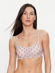 Chantelle Biustonosz top Soft Stretch C11D20 Beżowy. Brązowe biustonosze Chantelle, xl, bez wzorów, z syntetyku, bez kołnierzyka, bez ramiączek. Za 139,99 zł.