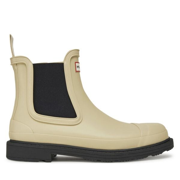 Kalosze Hunter. Brązowe kalosze Hunter, bez wzorów. Za 239,99 zł.