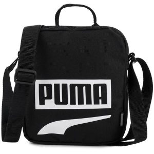Saszetka torebka na ramię PUMA PLUS PORTABLE. Białe nerki i saszetki Puma, bez wzorów, z materiału. Za 45,00 zł.
