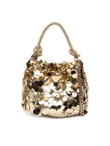 Guess Torebka HWEG95 38750 Złoty. Żółte torebki klasyczne Guess, z aplikacjami, z syntetyku, bez dodatków. Za 489,99 zł.