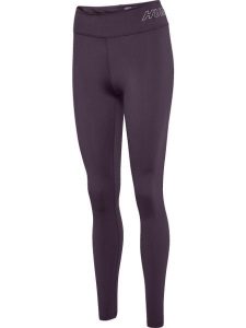 Damskie legginsy Hummel Te Fundamental. Czerwone legginsy Hummel, bez wzorów, z jersey, z standardowym stanem. Za 224,00 zł.