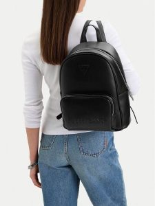 Guess Jeans Plecak CWBEO-GUESS-B-011-09 Czarny. Czarne plecaki Guess Jeans. Za 279,99 zł.