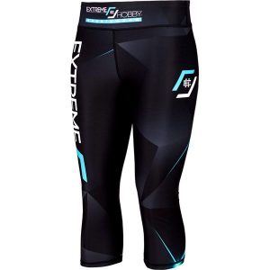 Legginsy sportowe damskie EXTREME HOBBY MT SPORT 3/4. Czerwone legginsy EXTREME HOBBY, bez wzorów, z elastanu. Za 179,00 zł.