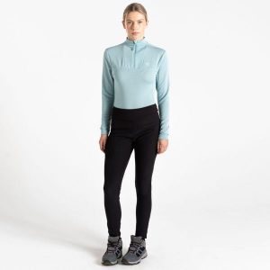 Legginsy turystyczne damskie Mountain Series. Brązowe legginsy Dare 2b, bez wzorów, z elastanu. W wyprzedaży za 189,99 zł.