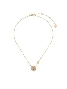 Guess Naszyjnik JUBN05 502JW Złoty. Żółte naszyjniki Guess, metalowe. Za 319,99 zł.