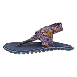 Japonki Gumbies Slingback W G-SB-WN-AZTEC wielokolorowe. Klapki bez wzorów, z gumy, bez obcasa. Za 289,26 zł.
