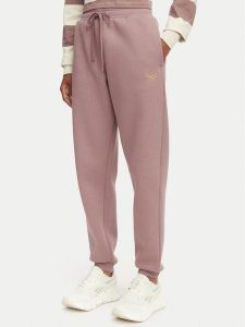 Reebok Spodnie dresowe Zana RK25690CC Brązowy Regular Fit. Brązowe spodnie dresowe Reebok, m, bez wzorów, z dresówki. Za 259,99 zł.