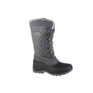 Buty zimowe damskie, CMP Nietos. Czarne buty trekkingowe CMP, bez zapięcia. W wyprzedaży za 296,75 zł.