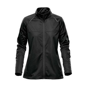 Kurtka Damska Greenwich Soft Shell. Czarne kurtki STORMTECH, m, bez wzorów, bez kaptura. Za 309,99 zł.