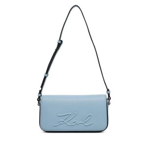 Torebka KARL LAGERFELD. Niebieskie torebki klasyczne KARL LAGERFELD, bez wzorów, bez dodatków. Za 649,99 zł.