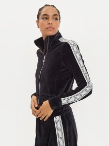 Hugo Bluza 50522805 Czarny Regular Fit. Czarne bluzy Hugo, xs, bez wzorów, z bawełny, bez kaptura. Za 389,99 zł.