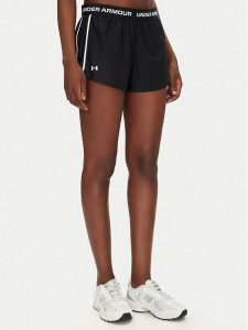 Under Armour Szorty sportowe Tech™ Play Up 1389882 Czarny Regular Fit. Czarne spodenki sportowe Under Armour, xs, bez wzorów, z syntetyku, na fitness i siłownię. Za 69,99 zł.
