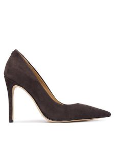 MICHAEL Michael Kors Szpilki Elyse 40F5EYHP1S Brązowy. Brązowe szpilki MICHAEL Michael Kors, bez wzorów, ze skóry, bez obcasa. Za 539,99 zł.