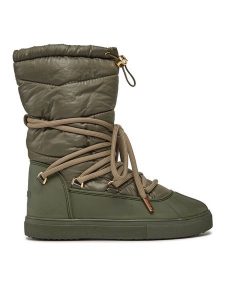 Inuikii Śniegowce Technical High 75205-105 Zielony. Zielone buty zimowe Inuikii, z materiału, bez obcasa, bez zapięcia. Za 859,99 zł.