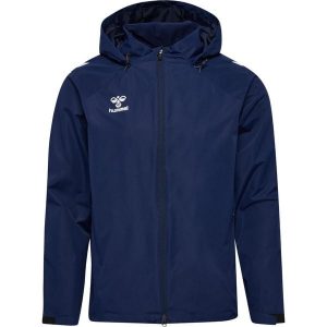 Kurtka wodoodporna Hummel Lead 2.0. Niebieskie kurtki Hummel, bez wzorów, bez kaptura. Za 340,50 zł.