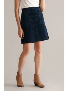 TATUUM Spódnica w kolorze granatowym rozmiar: 42. Niebieskie spódnice Tatuum, bez wzorów, z bawełny, midi. Za 84,21 zł.