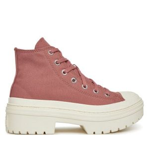Trampki Converse. Czerwone trampki Converse, bez wzorów, bez zapięcia. Za 269,99 zł.