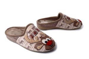 SANITAL FLEX 7400-4 reno joy taupe, kapcie damskie. Brązowe kapcie Sanital-Flex, bez wzorów. Za 119,90 zł.