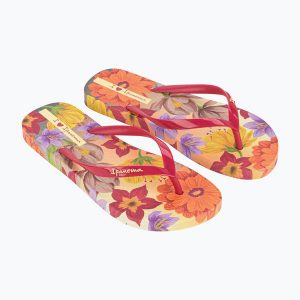 Klapki damskie Ipanema Verao Tropical. Brązowe klapki Ipanema, bez wzorów, bez obcasa. Za 79,99 zł.