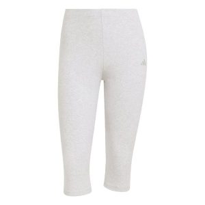 Legginsy Seasonal Essentials Rib Capri. Szare legginsy ADIDAS, bez wzorów, z dzianiny. Za 149,00 zł.