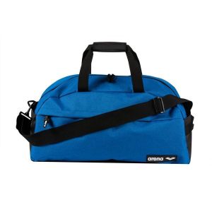 Torba sportowa Arena Team 40. Niebieskie torby podróżne i sportowe Arena, bez wzorów, z materiału, na ramię, duże. Za 119,99 zł.