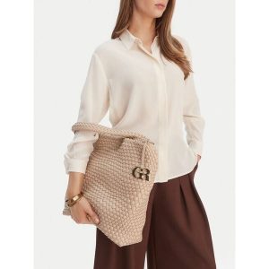 Torebka GINO ROSSI. Brązowe torebki klasyczne Gino Rossi, bez wzorów, bez dodatków. Za 299,99 zł.