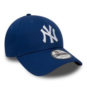 Czapka z daszkiem New Era MLB New York Yankees. Białe czapki New Era, bez wzorów, z bawełny, biznesowe. Za 99,00 zł.