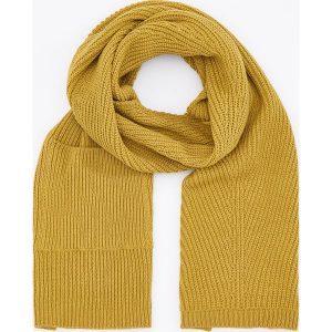 Szalik z domieszką wełny - Żółty. Szaliki marki TRIBORD. W wyprzedaży za 29,99 zł.