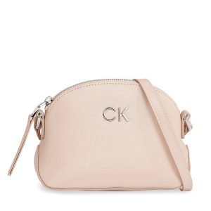 Torebka Calvin Klein. Szare listonoszki Calvin Klein, bez wzorów, bez dodatków. Za 429,99 zł.