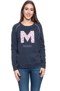 BLUZA MUSTANG DAMSKA Bea C Raglan 1009096 4085. Bluzy Mustang, s, bez wzorów, bez kaptura. W wyprzedaży za 59,99 zł.