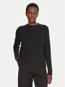 BOSS Sweter Febisan 50478315 Czarny Regular Fit. Czarne swetry klasyczne Boss, l, z wełny, bez kołnierzyka. Za 599,99 zł.