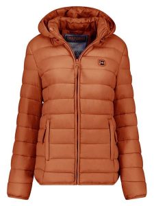 ANAPURNA Kurtka pikowana "Akitalana Hood" w kolorze karmelowym rozmiar: XXL. Brązowe kurtki ANAPURNA, xxl, bez wzorów, bez kaptura. Za 130,99 zł.