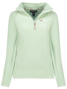 ANAPURNA Bluza polarowa "Tonneau" w kolorze zielonym rozmiar: L. Zielone bluzy ANAPURNA, l, bez wzorów, z polaru, bez kaptura. Za 100,75 zł.