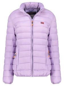 Geographical Norway Kurtka pikowana "Atikolor" w kolorze fioletowym rozmiar: XL. Różowe kurtki Geographical Norway, xl, bez wzorów, bez kaptura. Za 127,35 zł.