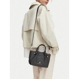 Torebka Beverly Hills Polo Club. Szare torebki klasyczne Beverly Hills Polo Club, bez wzorów, bez dodatków. Za 249,99 zł.
