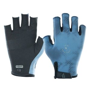 Rękawiczki ION Amara Half Finger Cascade Blue. Czarne rękawiczki ION, bez wzorów. Za 169,99 zł.