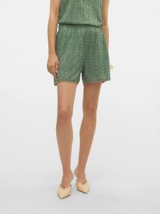Vero Moda Szorty w kolorze zielonym rozmiar: L. Zielone szorty Vero Moda, bez wzorów. Za 57,06 zł.