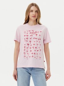 JOOP! Jeans T-Shirt 30046272 Różowy Regular Fit. Czerwone t-shirty Joop! Jeans, s, bez wzorów, z bawełny, bez kołnierzyka, bez ramiączek. Za 129,99 zł.