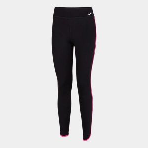 Legginsy damskie Joma combi torneo. Czarne legginsy JOMA, bez wzorów, z materiału, długie. Za 101,83 zł.