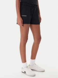 Kappa Szorty sportowe Fefra 351K2RW Czarny Regular Fit. Czarne spodenki sportowe Kappa, l, bez wzorów, z bawełny. Za 99,99 zł.