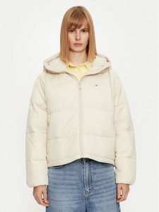 Tommy Jeans Kurtka zimowa Vail DW0DW18841 Beżowy Regular Fit. Brązowe kurtki Tommy Jeans, na zimę, l, bez wzorów, z jeansu, bez kaptura. Za 529,99 zł.