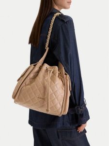 Badura Torebka EO-HAIDI-RX8968 Beżowy. Brązowe torebki klasyczne Badura, bez wzorów, ze skóry, bez dodatków. Za 299,99 zł.